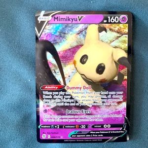 Mimikyu Pokémon Battle Styles Mimikyu V Full Art 062/163